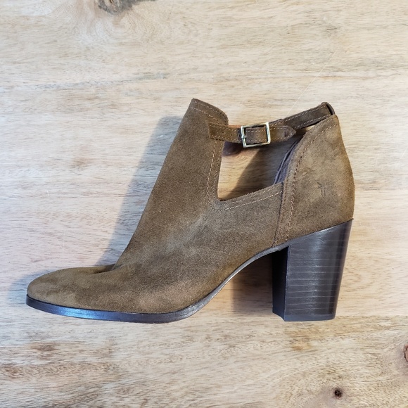 Frye Shoes - Frye Meghan Shooties Booties Cutout Suede Size 10